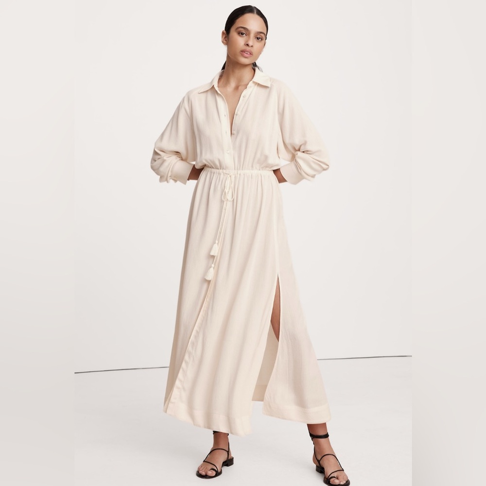 NWT banana republic XL gauze shirt dress rtv$180